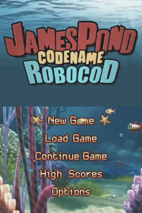 James Pond - Codename Robocod (USA) screen shot title